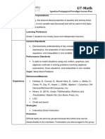 G7-Math: Ignatian Pedagogical Paradigm Lesson Plan Student Preparedness