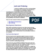 Byte Alignment and Ordering