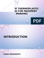 Thermoplastic For Pavement Marking