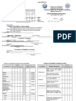 Deped Form 138: Mabinay District Ii Bagtic National High School