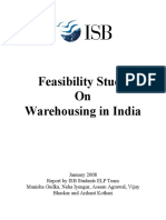 Feasibility Study On Warehousing in India - Indian School of Business PDF