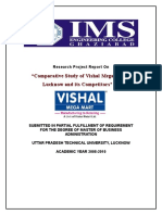 Vishal Megamart and Its Competitors