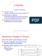 Timing Behavior FSM Partitioning State Machine Signaling