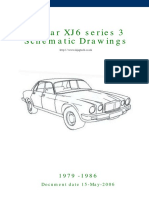 Jaguar XJ6 Series 3 Schematic Drawings: Document Date 15-May-2006