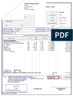 Penanshin Shipping (Phils.) Inc.: Debit Note