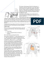 ECG Lead Placement