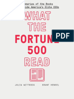 What The Fortune 500 Read