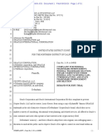 Oracle Complaint Against CryptoOracle