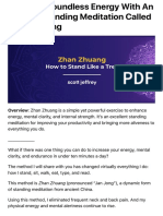 Zhan Zhuang: How To Cultivate Energy With Standing Meditation PDF