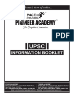 Information Booklet Upsc