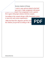 MNKhan System Analysis and Design Assignment 2019