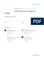 Improving Propeller Efficiency Through Tip Loading: NOVEMBER 2014