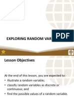 Exploring Random Variables