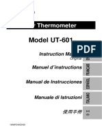 Ear Thermometer: Model UT-601