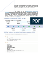 What Is C#?: C# Object-Oriented Programing Language C++