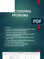 Accounting Problems - 2018