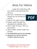 Visitor Instruction PDF