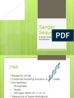 Sanger Sequencing: A Brief Introduction & Explanation