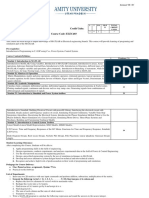 Course Title: Credit Units: Course Code: ELEC403: Annexure CD - 01'