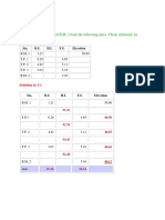 Differential Leveling