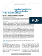 Facial Expression Recognition Using Weighted Mixture Deep Neural Network Based On Double-Channel Facial Images