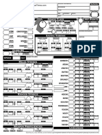 Pathfinder 2 Character Sheet