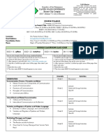 GNED 05 Course Syllabus