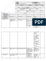 GRADES 1 To 12 Daily Lesson Log Monday Tuesday Wednesday Thurday Friday
