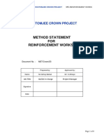 MST For REINFORCEMENT WORKS