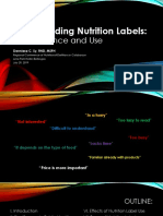 Understanding Nutrition Labels