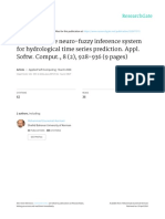 Using Adaptive Neuro-Fuzzy Inference System For Hydrological Time Series Prediction. Appl. Softw. Comput., 8 (2), 928-936 (9 Pages)