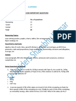 L&T Infotech Test Pattern and Important Questions Pattern of Written Exam: Section No. of Questions