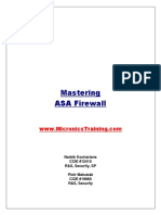 Mastering ASA Firewall