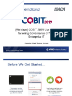 Cobit 2019