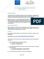 NCS Offline Application SOP 1