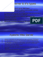 Webserver & It's Types