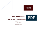 IBM and Novell: The SLES 10 Success Story