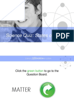 States of Matter Quiz