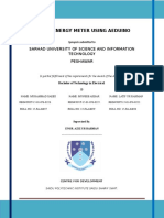 Thesis Report On Smart Energy Meter