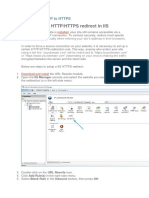 Redirigir HTTP A Https en IIS de Microsoft