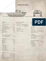 Ariete MBT: Dimensions Driveline / Suspension Crew