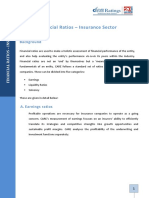 Financial Ratios - Insurance Sector