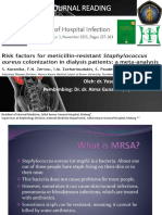 Risk Factor MRSA in Dialysis Patient