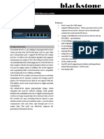 BS06P-4F-2F: 4 Port 10/100Mbps POE Ethernet Switch