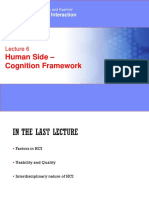 Human Side - Cognition Framework