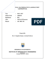 MATLab Manual PDF