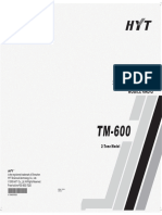 Hytera tm600 Service - Manual PDF