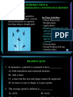 Rectilinear Kinematics - Hibbler