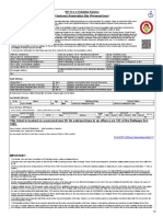 Irctcs E-Ticketing Service Electronic Reservation Slip (Personal User)