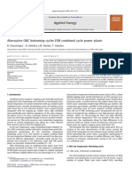 Applied Energy: R. Chacartegui, D. Sánchez, J.M. Muñoz, T. Sánchez